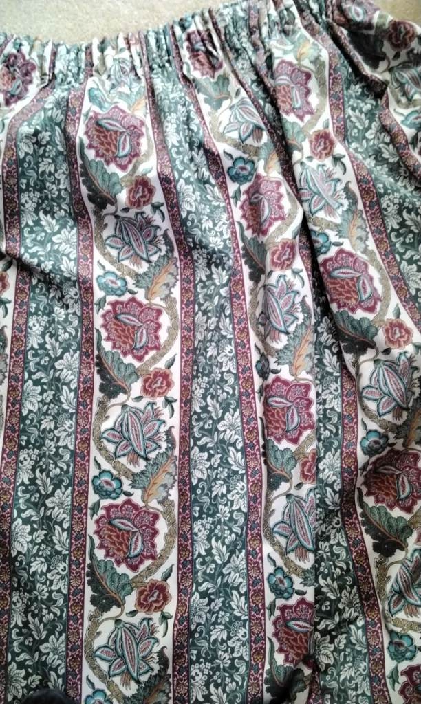 5 PAIRS LAURA ASHLEY CURTAINS