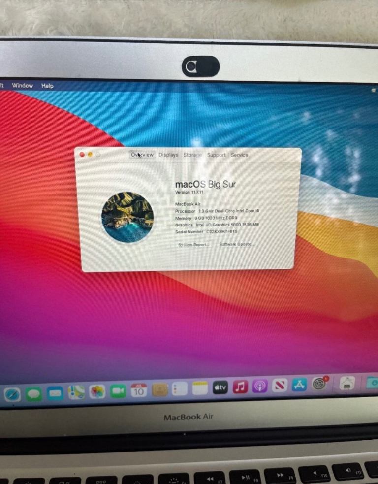 Apple MacBook Air 13-inch Laptop - Good Working Condition