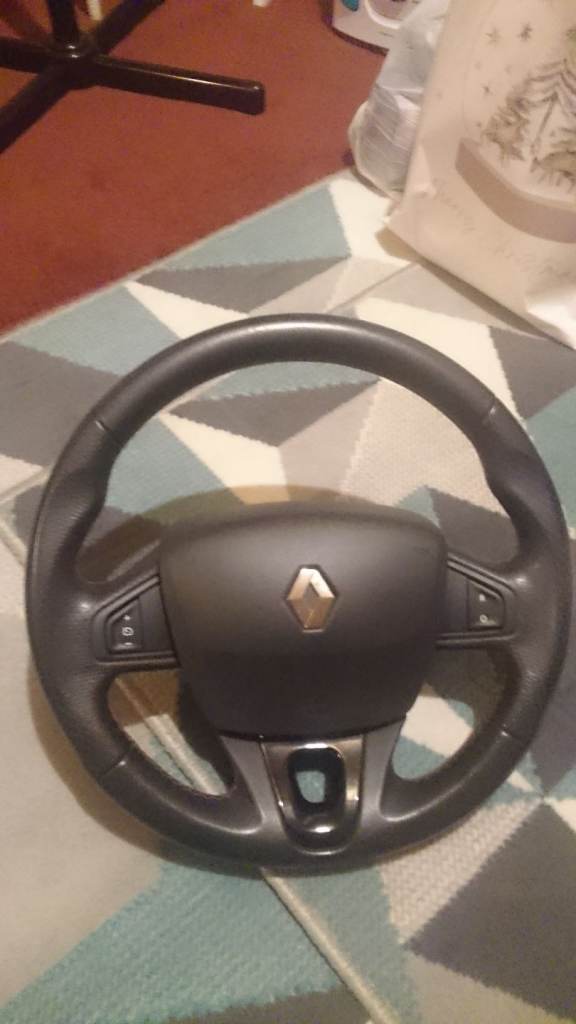 Renault megane gt steering wheel