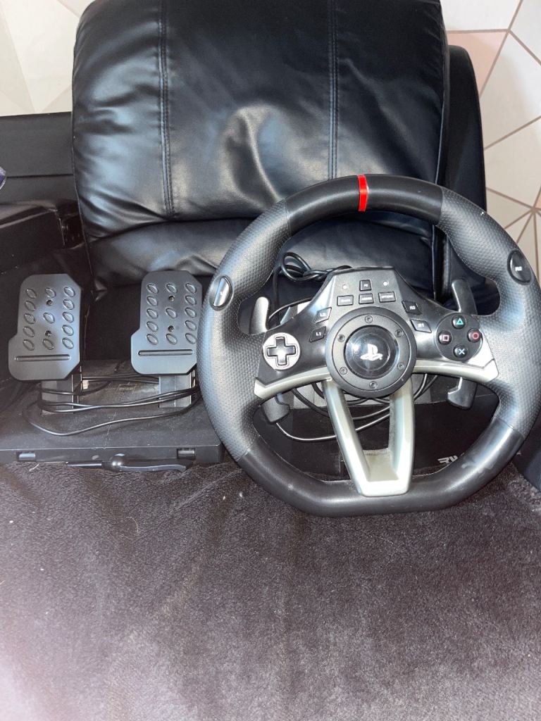 PlayStation steering wheel