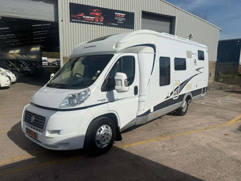 2012 Fiat DUCATO HOBBY EXCLUSIVE 690 MIAMI 4 BERTH MOTORHOME WITH LARGE GARAGE