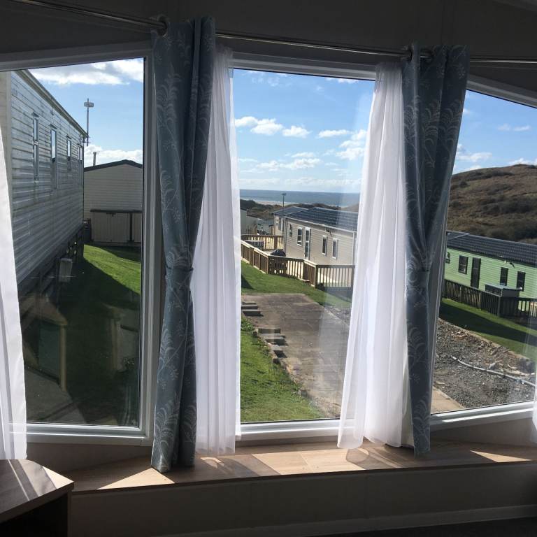 Static Caravan sited at Whiteford Bay Llanmadoc