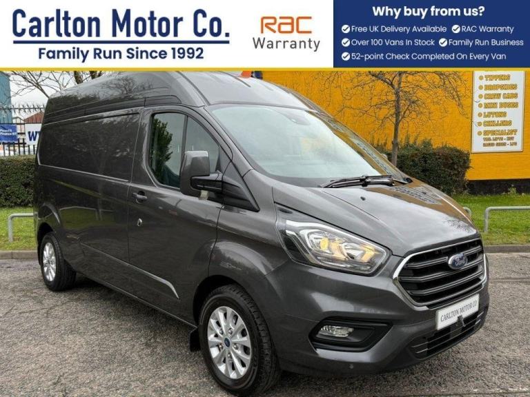2021 Ford Transit Custom 2.0 300 EcoBlue Limited Panel Van 5dr Diesel Manual L2 