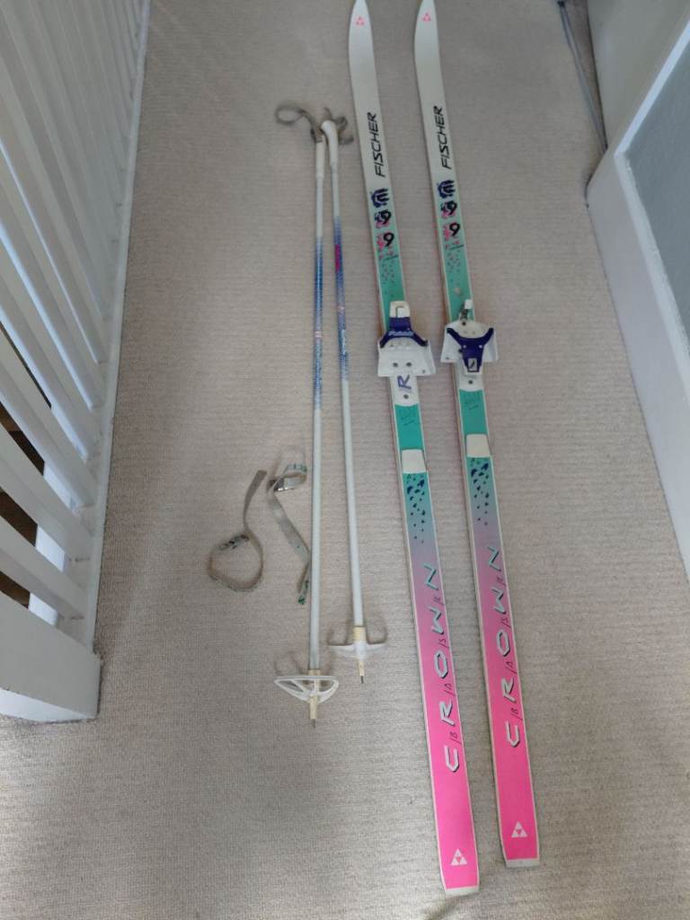 cross country skis plus poles,  hardly ever used, also boots if wanted