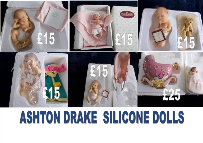 Ashton drake dolls choice of  from £15  PRICES IN PICTURES
