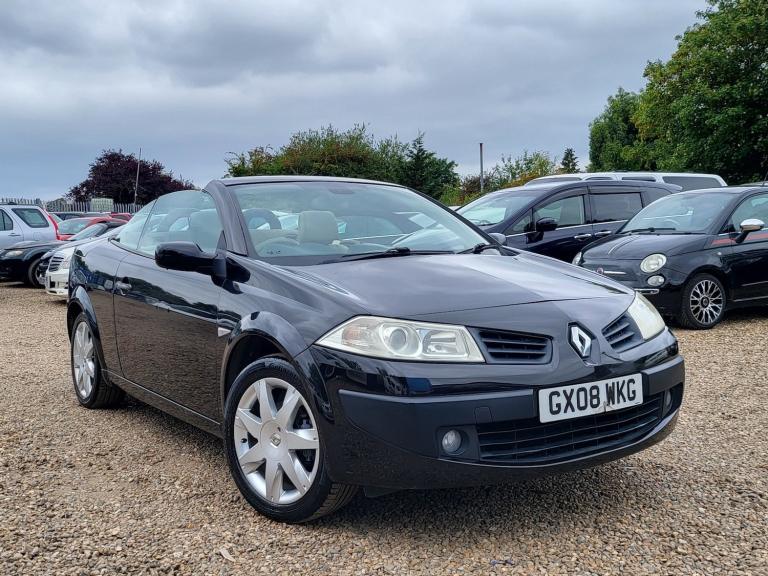 2008 RENAULT MEGANE 1.6 VVT DYNAMIQUE HARD TOP CONVERTIBLE ULEZ COMPLIANT 