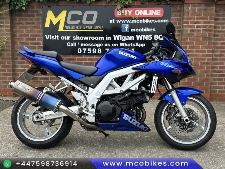 Suzuki SV1000S K3 03reg 20930m FSH Yoshi cans and more