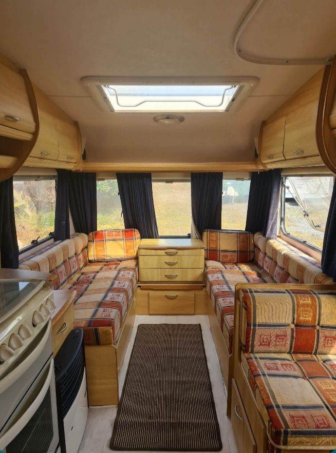 Sterling Europa 520 2001 4 berth caravan