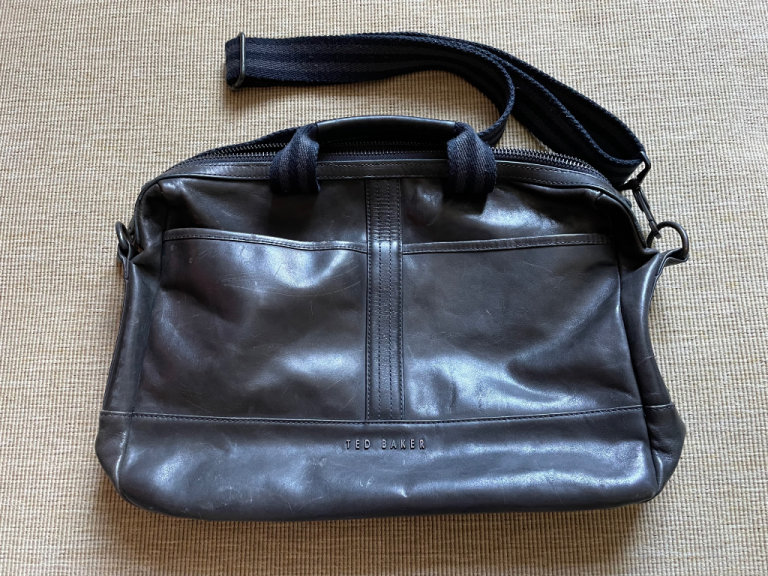 Ted baker leather laptop / document bag