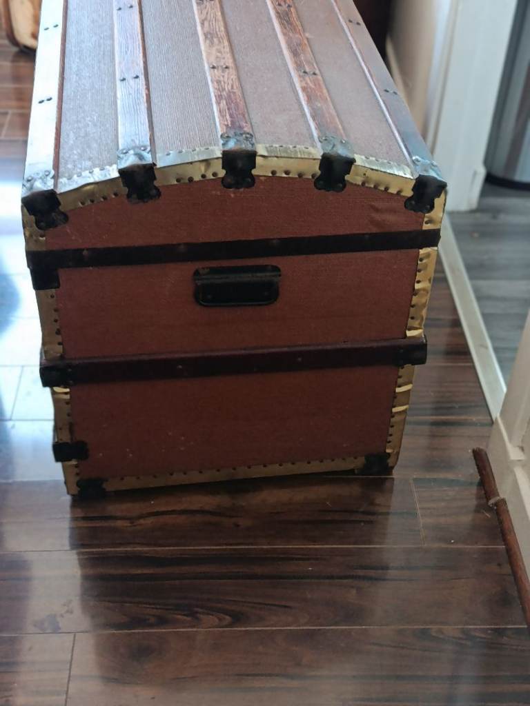 Large antique chest 