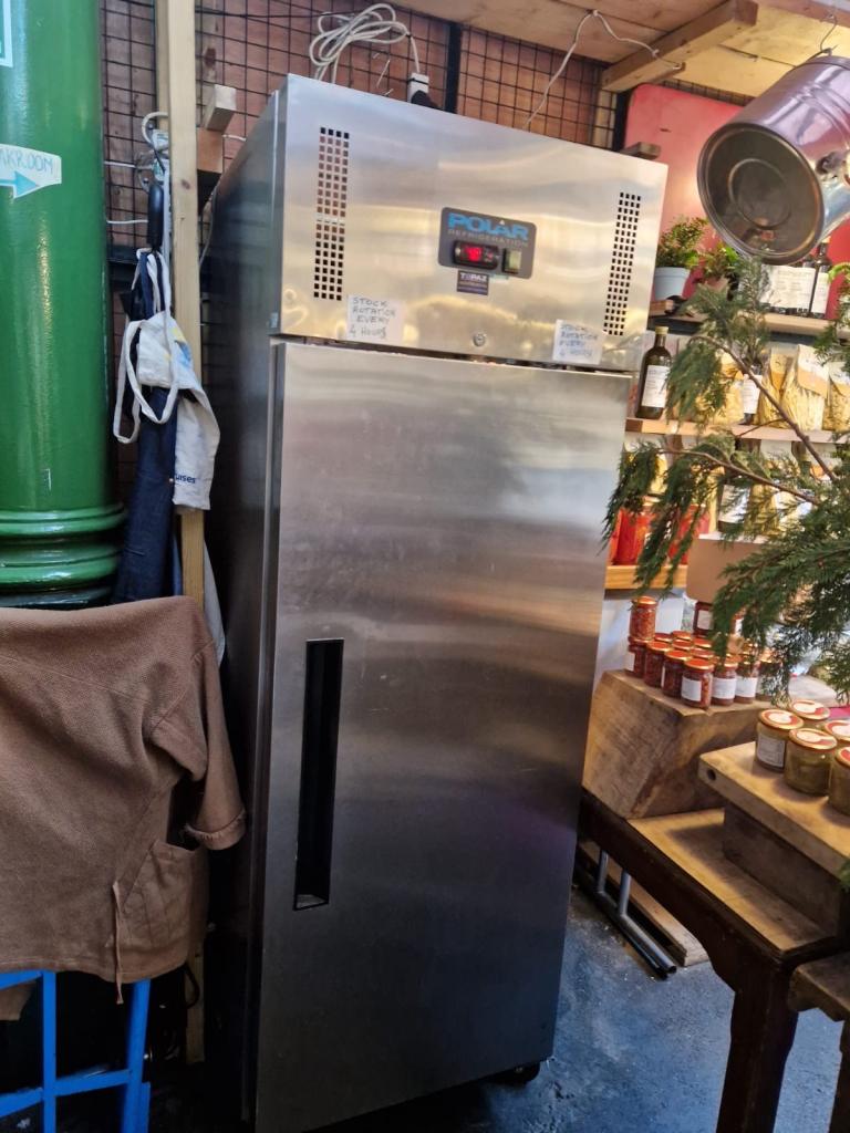 Commercial single door polar fridge excellent condition cafe shop restaurant 
