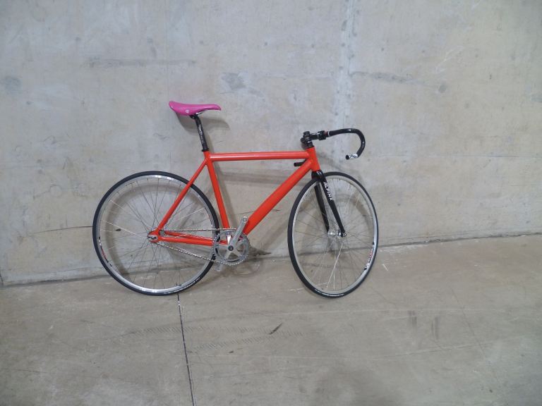 Dolan pre cursa track singlespeed fixie Velodrome bike red 52cm small miche 