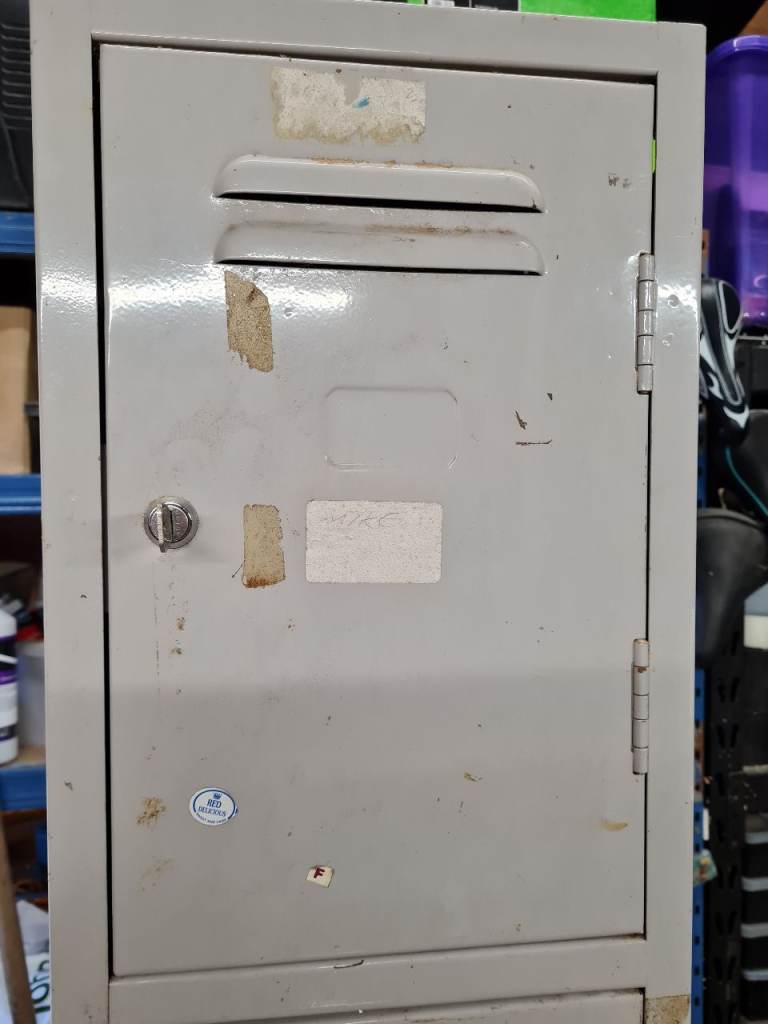 Vintage storage locker