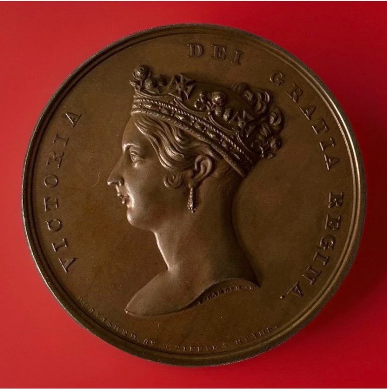 QUEEN VICTORIA VISIT TO CITY OF LONDON MEDAL