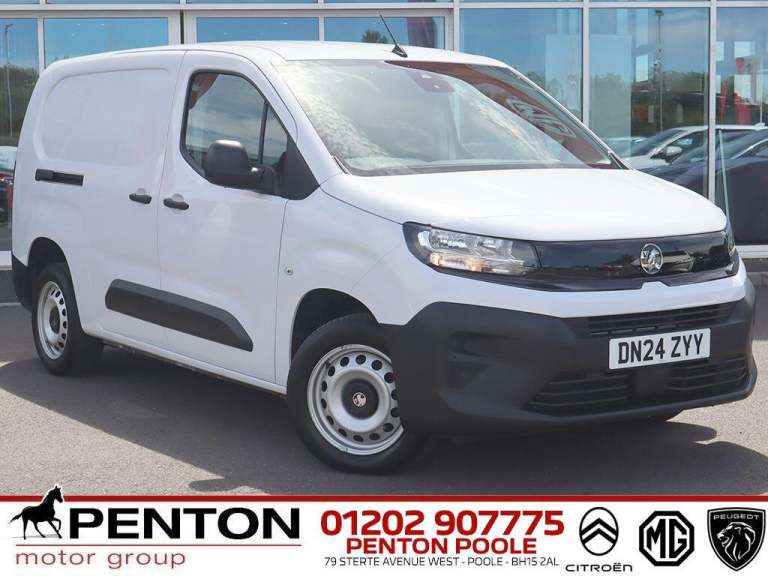 2024 Vauxhall Combo 1.5 Turbo D 2300 Prime XL Crew Van LWB Euro 6 (s/s) 6dr PANEL VAN Diesel Manual