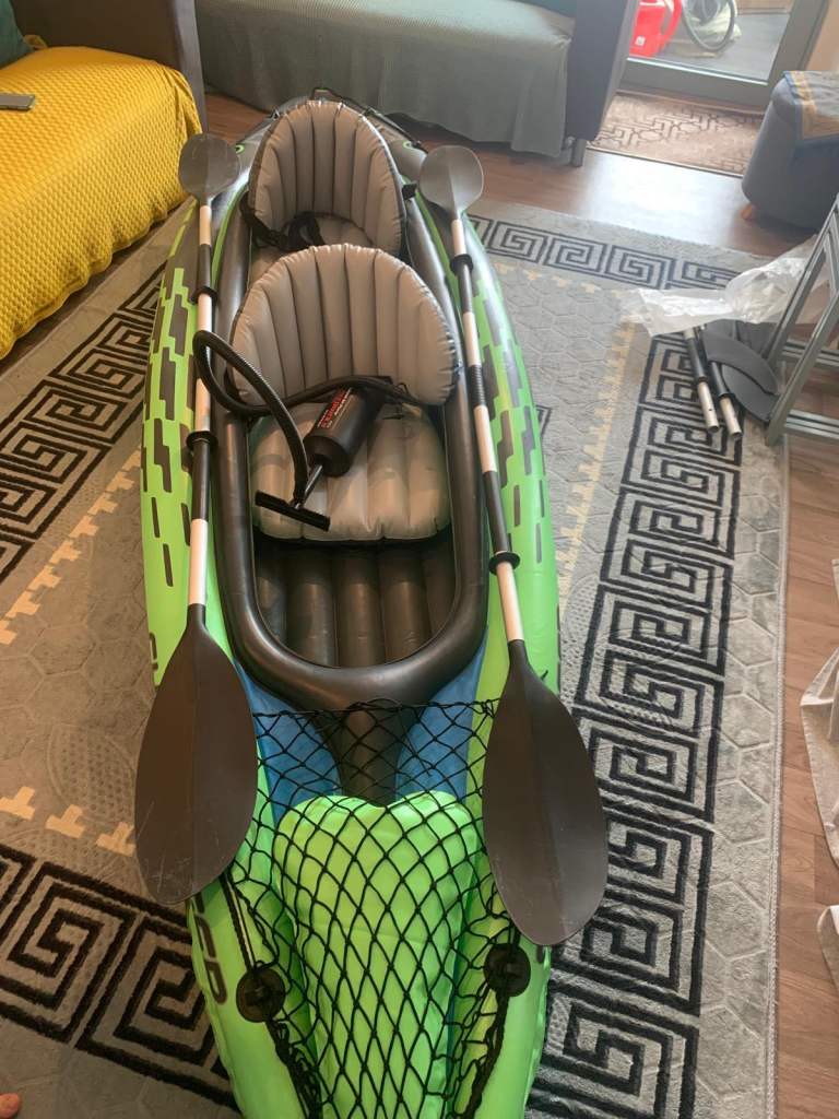 Intex inflatable two seat kayak
