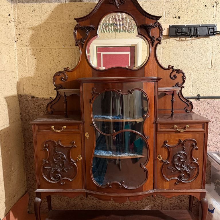 Antique display cabinet 