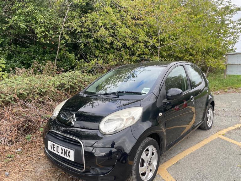CITROEN C1 1.0 VTR+ 10 REG BLACK 5 DOOR 60063 MILES MOT JUNE 25TH 2026 TAX £20 LOW INSURANCE 60+MPG 