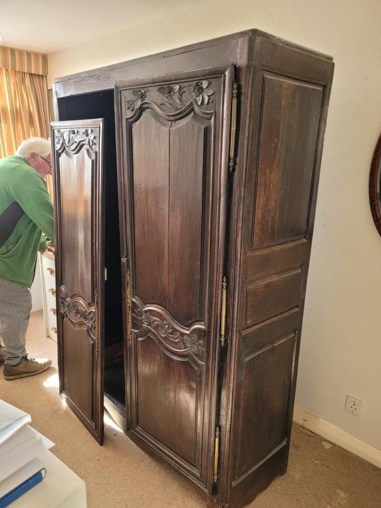 Antique French wardrobe