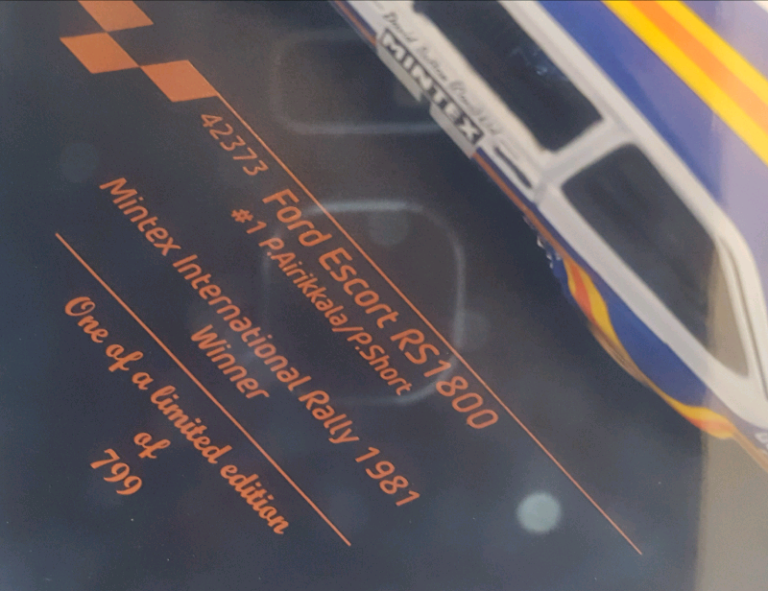 Ford Escort RS 1800 Rallye by Vitesse