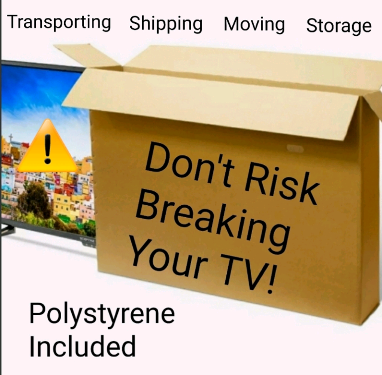 TV Packaging Boxes From Size [19"-85"] Transport/Shipping