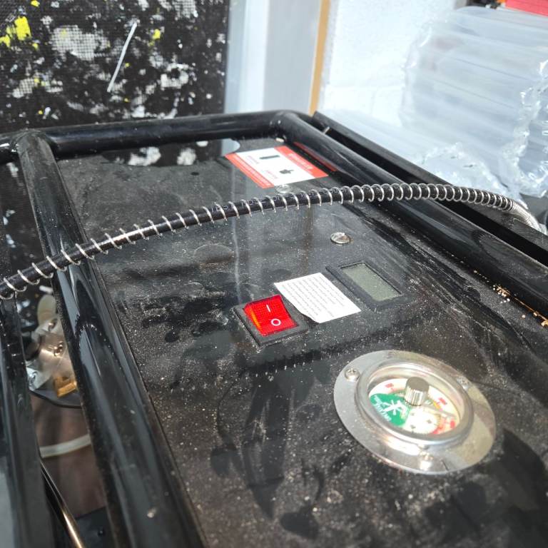 PCP air compressor pluss air tank and cooler 