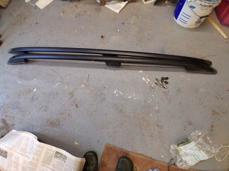 Citroen berlingo roof rails , with fitting bolts 