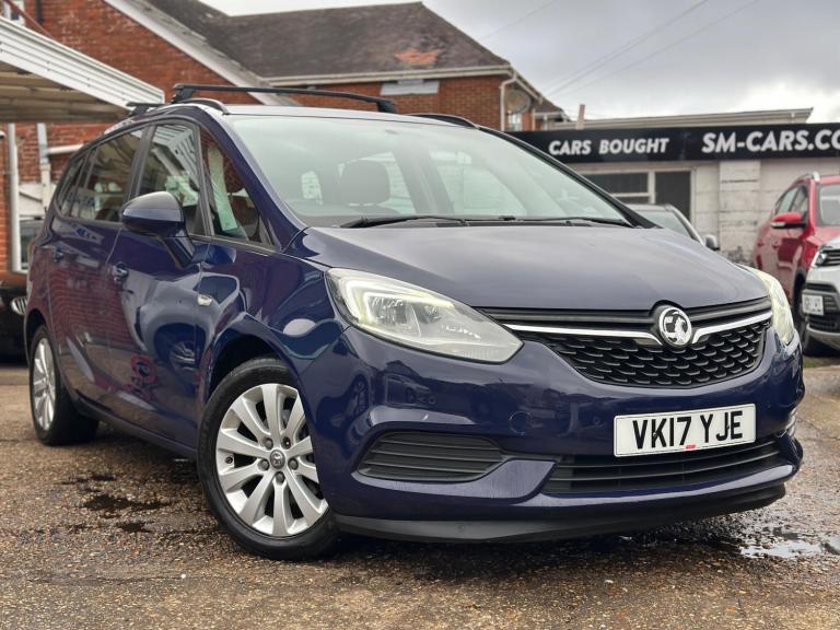 2017 Vauxhall Zafira Tourer 1.4i Turbo Design Euro 6 5dr MPV Petrol Manual