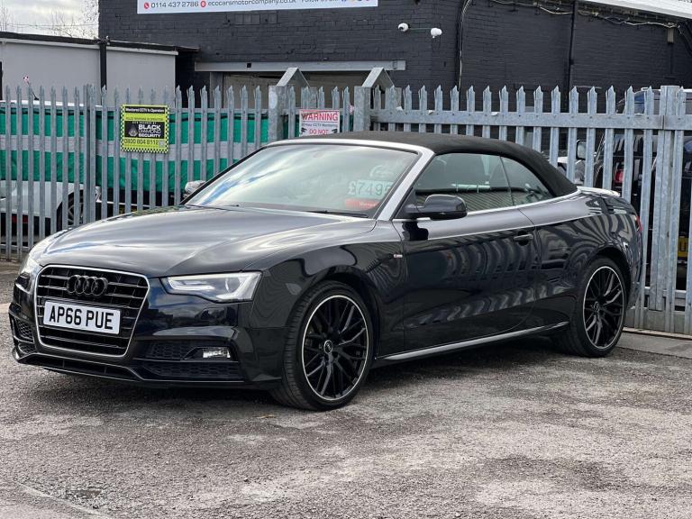 2016 Audi A5 2.0 TDI 190 S Line Special Edition Plus 2dr CONVERTIBLE DIESEL Manual