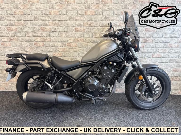 2018 Honda CMX 500 A-X Rebel - A2 licence legal - 12 month mot - ABS 