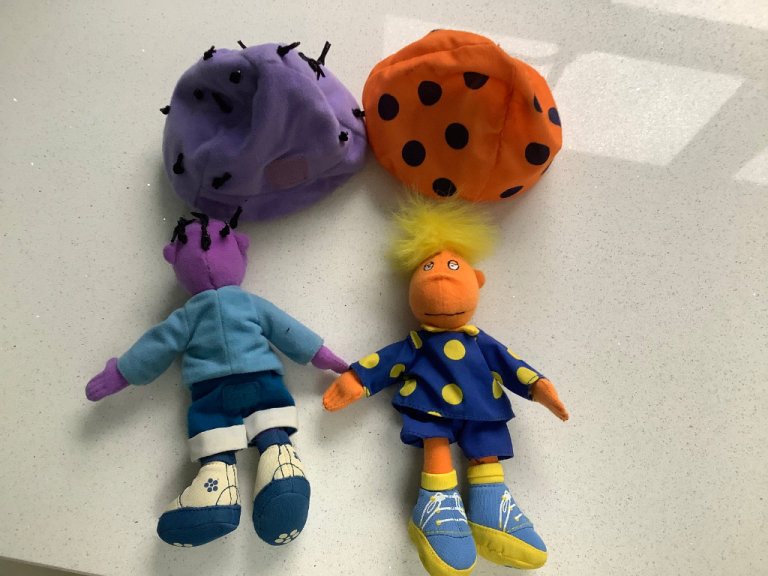 Tweenies Jake & Milo With Beanbags