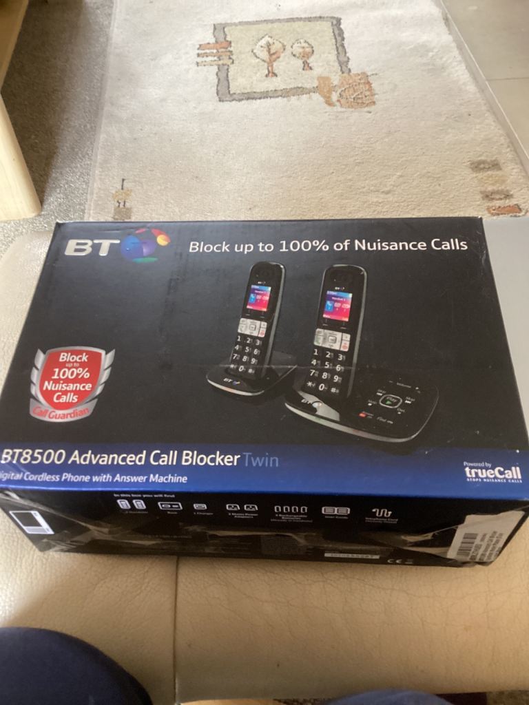 New BT8500 2 Phone Advanced Call Blocker