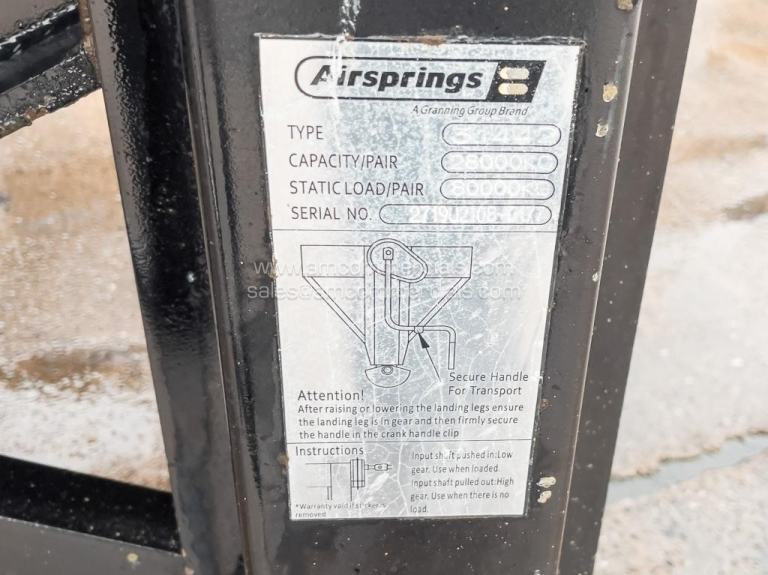 SWAN ST338 80ydÂ³ SCRAP TIPPER TRAILER 