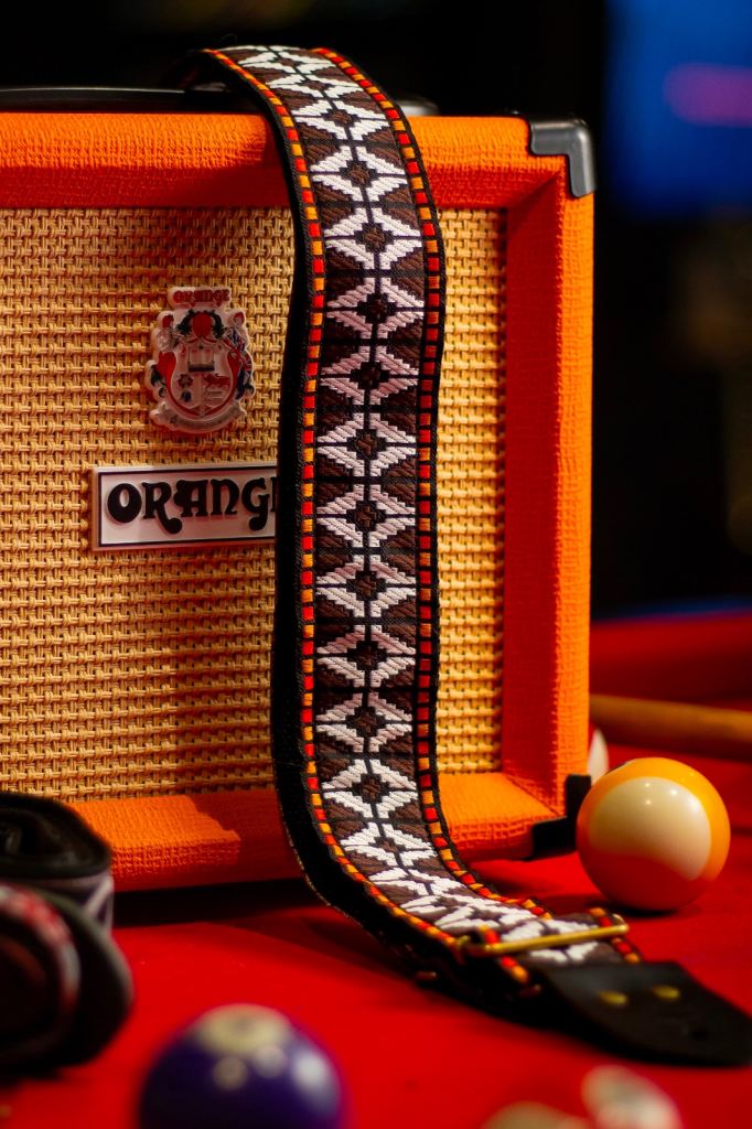 ACID STRAPS - HURRICANE - BRAZILIAN HANDMADE GUITAR STRAP 