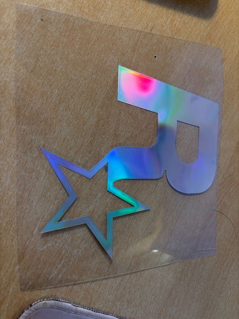 Rockstar brand Laser sticker