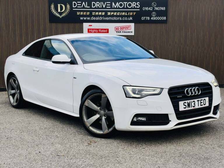 2013 Audi A5 2.0 TDI Black Edition Coupe 2dr Diesel Manual quattro Euro 5 (s/s) (177 ps) Coupe Di...