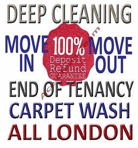 LAST MINUTE DEEP END OF TENANCY CLEANING SERVICES CARPET AFTER BUILDERS CLEAN HOUSE DOMESTIC CLEANER
