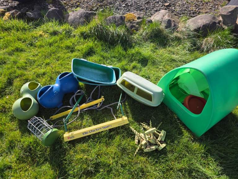 Chicken coop bits and pieces