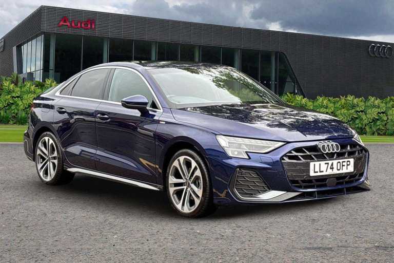 2025 Audi A3 35 TFSI S Line 4dr S Tronic Saloon Petrol Automatic