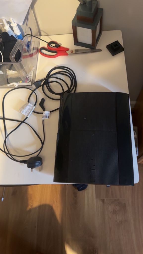 Sony PlayStation 3 super Slim 500GB with Controller and 19 Games