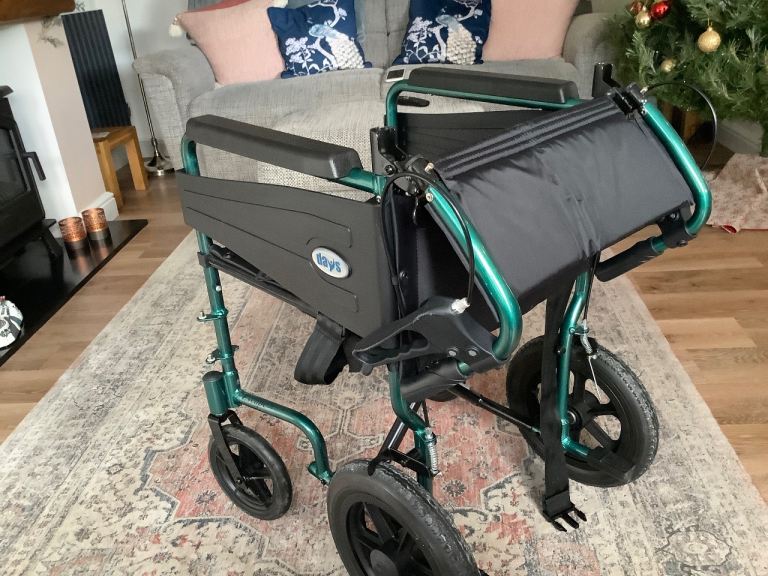 Wheelchair as new. Only used once.