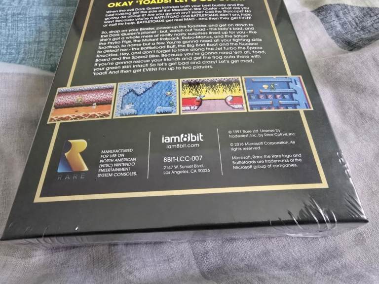 Battletoads Legacy Cartridge Collection iam8bit Limited Edition of 2000 - NEW