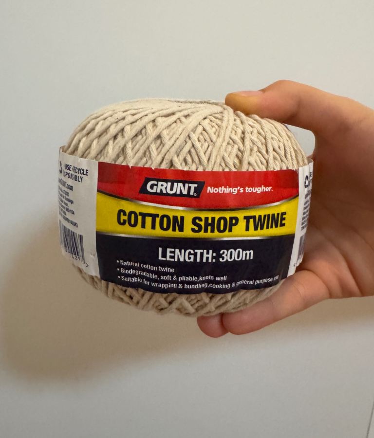 High-Quality Cotton Shop Twine - 300m