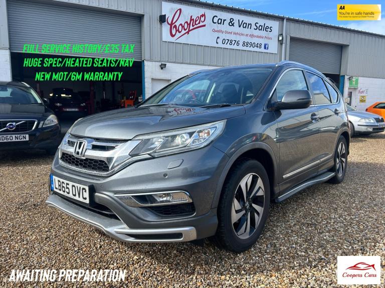 2016 Honda CR-V 1.6 i-DTEC SR 5dr 2WD ESTATE Diesel Manual