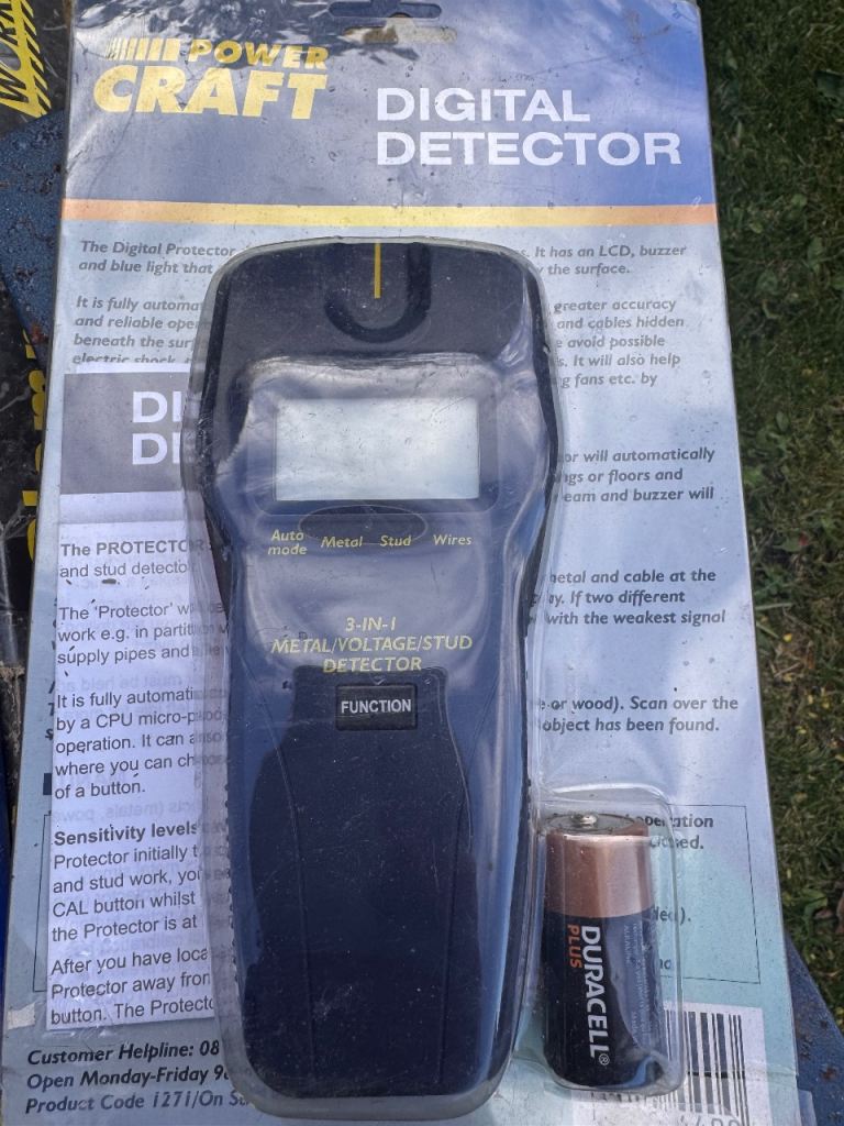 Power Craft Digital Detector - New, Unused