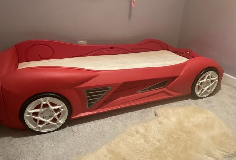 Kids car bed
