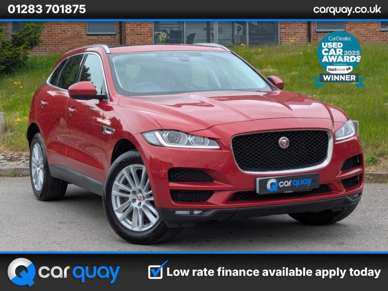 2018 Jaguar F-Pace 2.0 F-PACE Portfolio AWD D Auto 4WD 5dr SUV Diesel Automatic