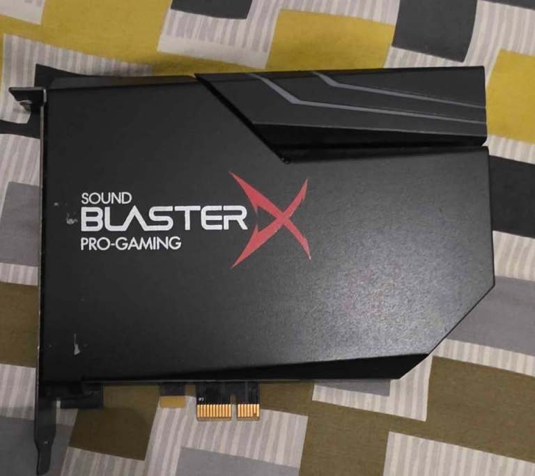 Sound Blaster Audigy AE-5 (PCI-E Soundcard)