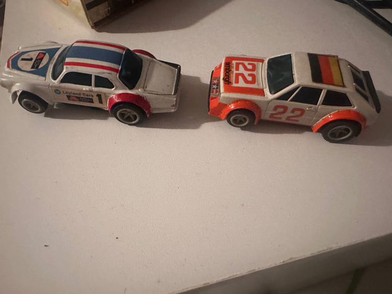 Vintage Matchbox Powertrack slot cars