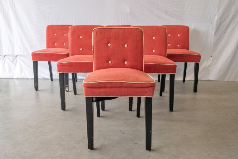 MADE Retro Style Dining Chairs x6 - RRP £774